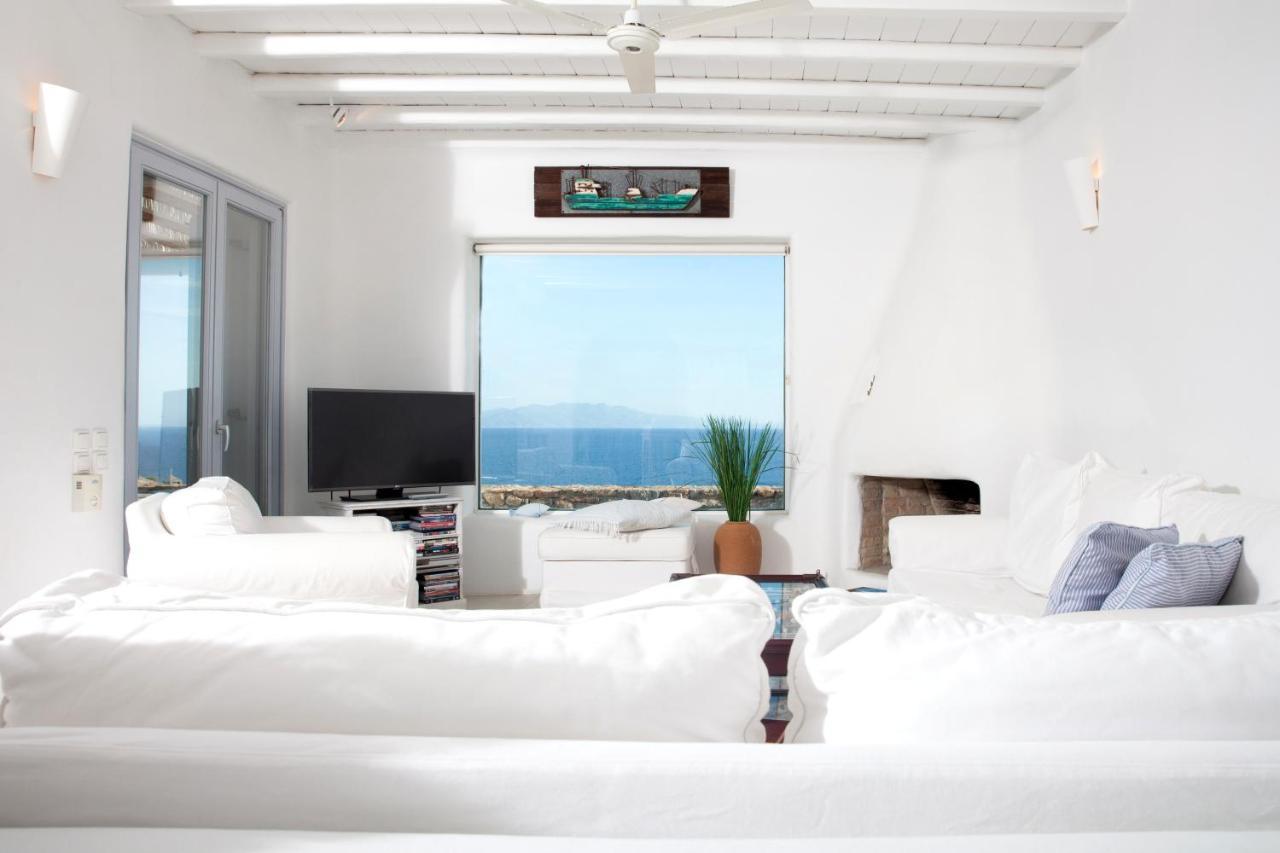 3 Bedroom Cycladic Villa Lia Калафатис Экстерьер фото